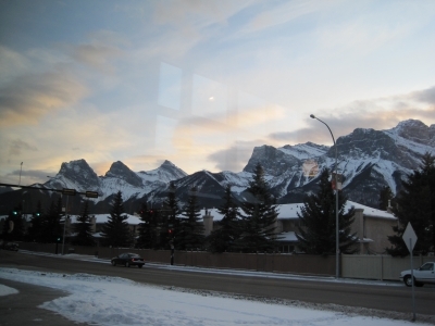 カナダで一番綺麗な景色のスターバックスからの眺め