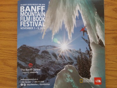 2014年バンフ・フィルム・フェスティバルのパンフレット