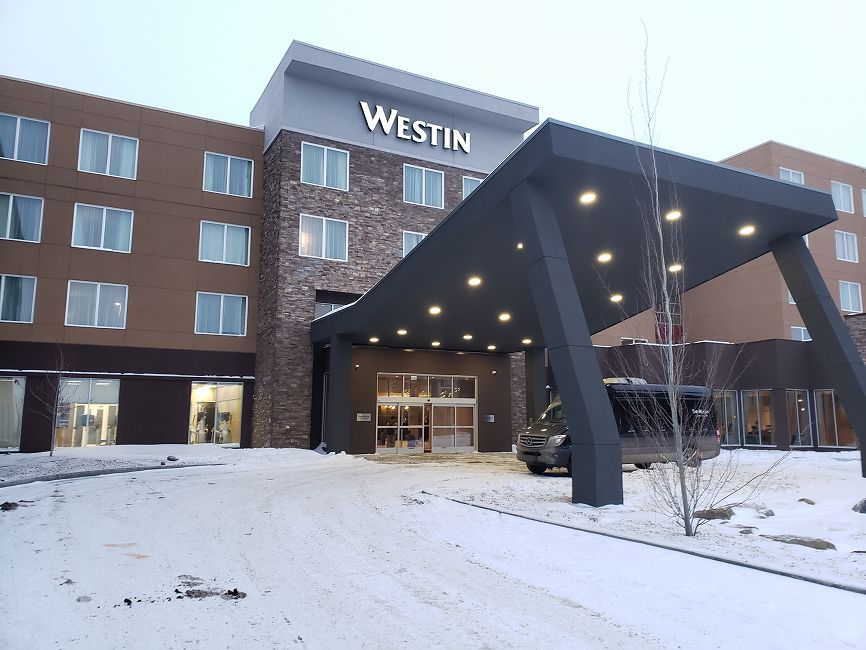 ウェスティン・カルガリー・エアポート・ホテルの入り口:2019-02-19 17