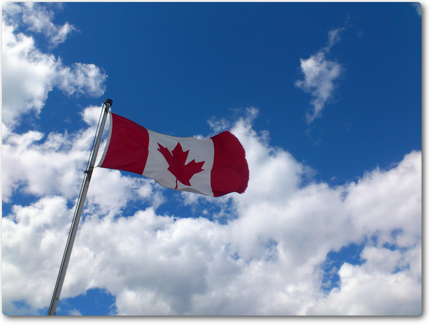 カナダ国旗＠サルファーゴンドラ