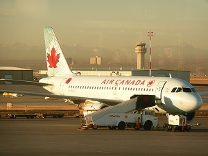 エアカナダ　2010年　成田〜カルガリー直行便就航決定