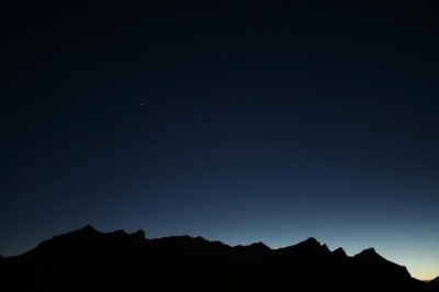 夜のランドル山